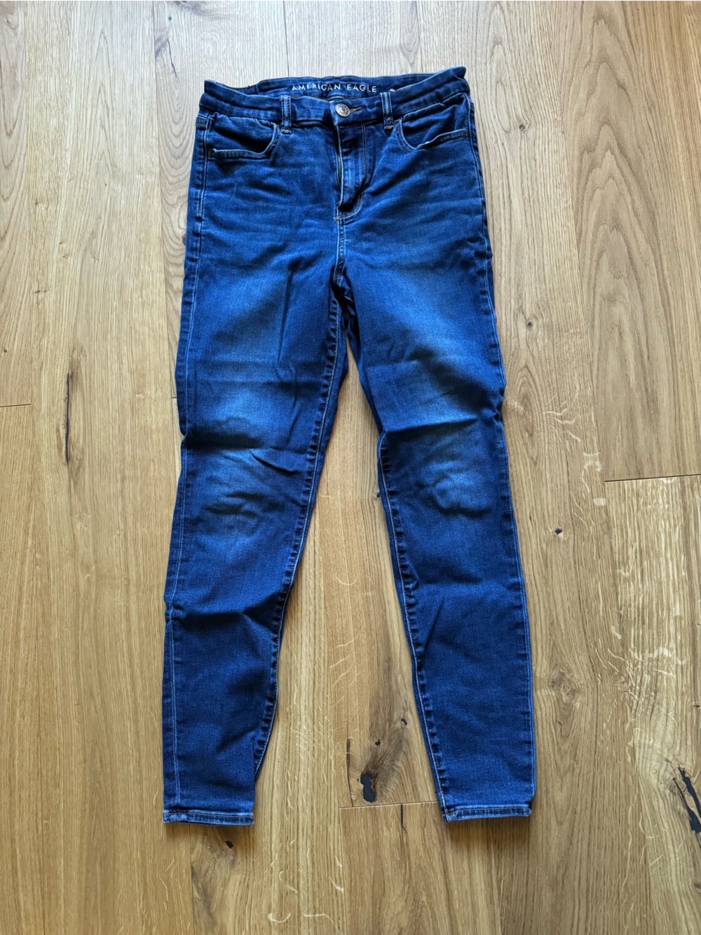 American Eagle Dark Blue Women's Skinny Jeans